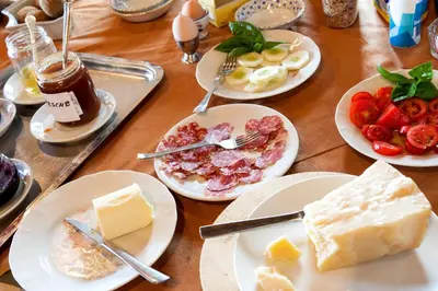 Cibo presso il campeggio o nelle vicinanze