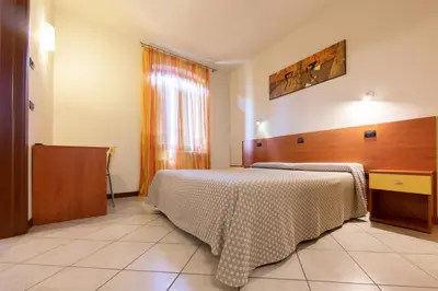 Letto o letti in una camera di La Vecchia Tramvia