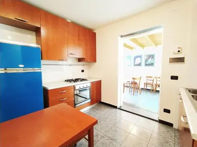 Cucina o angolo cottura di Monia House Sea View