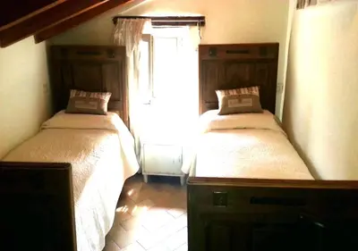 Letto o letti in una camera di La Davana Parma