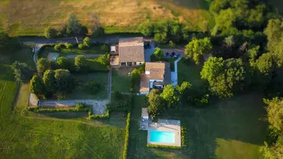 Paesaggio naturale nelle vicinanze del bed & breakfast