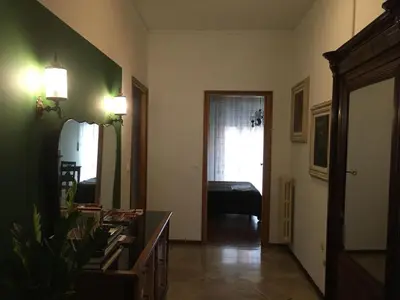 Letto o letti in una camera di Affittacamere Room ospedale Maggiore