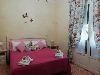 Letto o letti in una camera di Affittacamere Da Carla