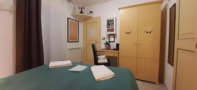 Letto o letti in una camera di Agriturismo I Pipetta