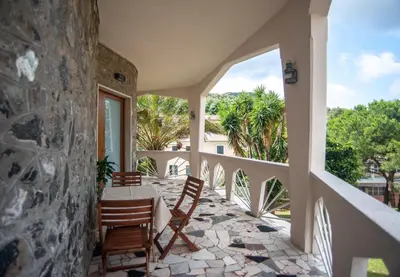 Balcone o terrazza di Villa Mori