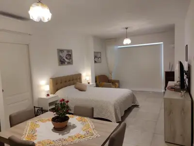 Letto o letti in una camera di La Casa degli Ulivi