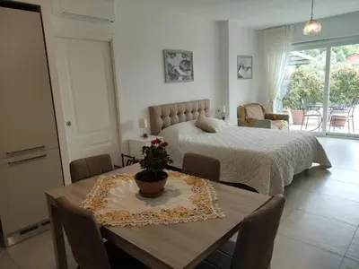 Letto o letti in una camera di La Casa degli Ulivi