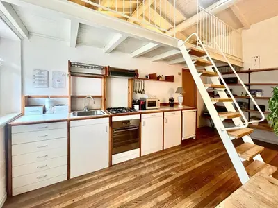 Cucina o angolo cottura di Esenta 55 - Lago di Garda
