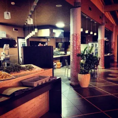 Cucina o angolo cottura di Albergo Delle Industrie