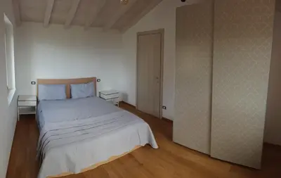 Letto o letti in una camera di Casa Vacanza Alba
