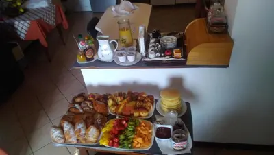 Cibo presso il bed & breakfast o nelle vicinanze