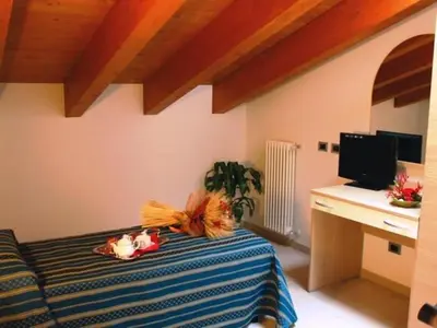 TV o dispositivi per l'intrattenimento presso Residence Hotel Matilde