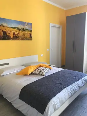 Letto o letti in una camera di Bed & Breakfast Oltrepo
