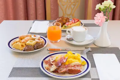 Cibo presso l'hotel o nelle vicinanze
