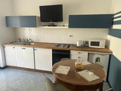 Cucina o angolo cottura di BLUE Apartment