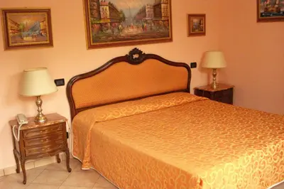 Letto o letti in una camera di Magnagallo