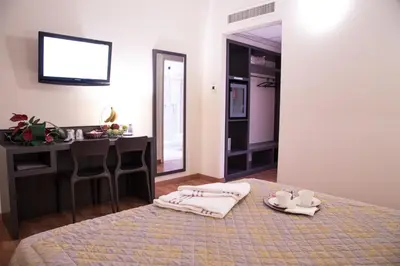Letto o letti in una camera di Confidence Hotel Viadana