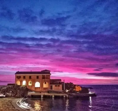 Paesaggio naturale nelle vicinanze della casa vacanze