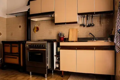 Cucina o angolo cottura di L'AGOrà - Ca' du punte