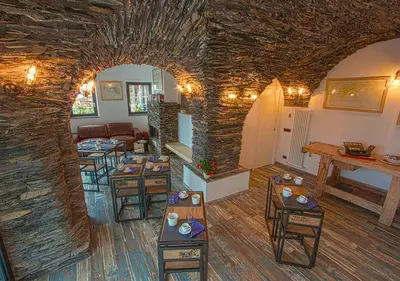Area soggiorno di Oltremare Guest House