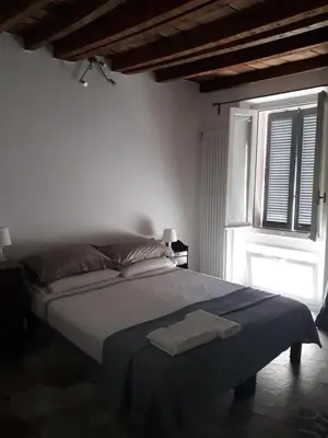 Letto o letti in una camera di B&B Castellani