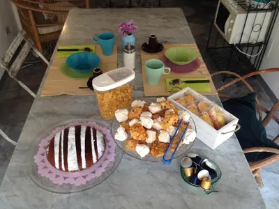 Cibo presso il bed & breakfast o nelle vicinanze
