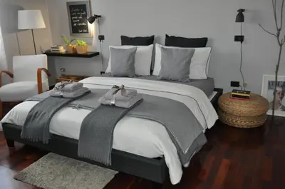 Letto o letti in una camera di A casa mia
