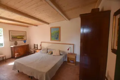 Letto o letti in una camera di Casa di Dino alla Brusa