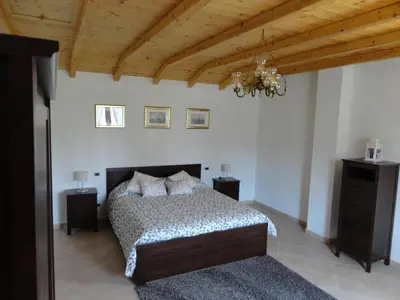 Letto o letti in una camera di Nonno Baciccia