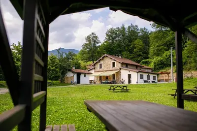 Paesaggio naturale nelle vicinanze dell'agriturismo