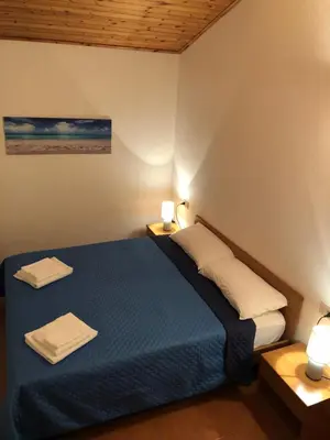 Letto o letti in una camera di La vecchia canonica