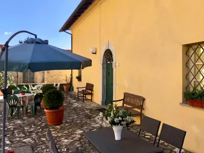 Patio o area all'aperto di La vecchia canonica