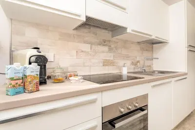 Cucina o angolo cottura di Appartamento Rina