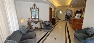 Area soggiorno di Hotel Dora