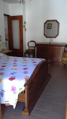 Letto o letti in una camera di Il Giardino Nascosto