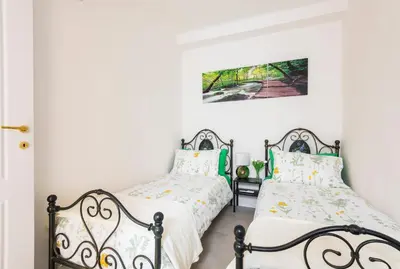 Letto o letti in una camera di La Corte del Duca