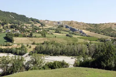 Paesaggio naturale nelle vicinanze dell'agriturismo