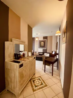 Cucina o angolo cottura di Art Hotel Pandos