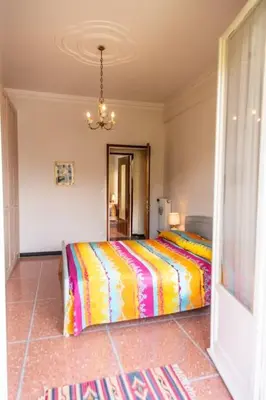 Letto o letti in una camera di San Rocco Flexyrent - Parking - WiFi - Aircon