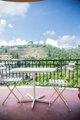 Balcone o terrazza di San Rocco Flexyrent - Parking - WiFi - Aircon
