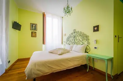 Letto o letti in una camera di La casa dei Paggi