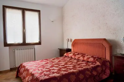Letto o letti in una camera di Agriturismo di Paterno