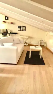 Area soggiorno di RESIDENZA VIRGILIANA SUITE con terrazza-Centro Storico