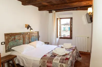 Letto o letti in una camera di B&B Luna & Stelle