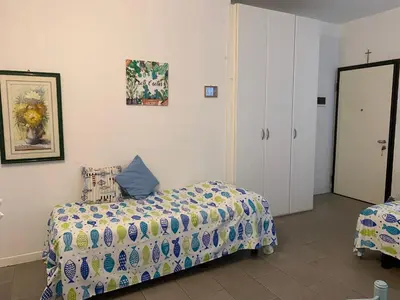 Letto o letti in una camera di Casa Valparaiso