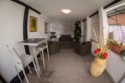 Cucina o angolo cottura di Hotel Marina