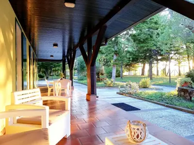 Giardino di B&B Villa dei Cigni Reali