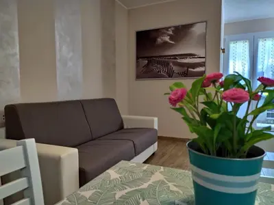 Area soggiorno di Marino Apartments