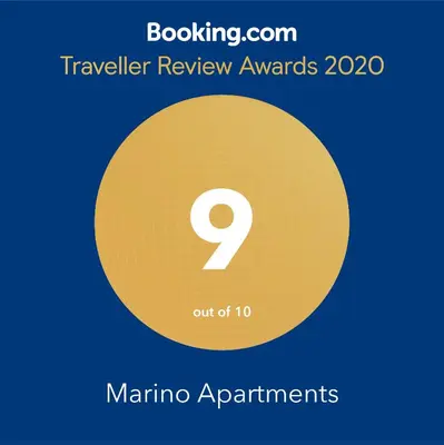 Certificato, attestato, insegna o altro documento esposto da Marino Apartments