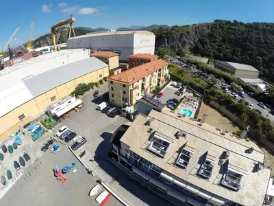 Vista aerea di Hotel 4 Venti spa & wellness